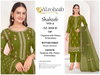Shahzeb Vol 4 A to D By Alzohaib Organza Embroidery Pakistani Suits Wholesale Online
